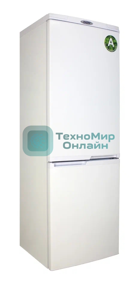 Холодильник DON R-290 B белый двухкамерный 209/101л морозилка снизу