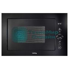 Встраиваемая микроволновая печь Korting KMI 825 TGN черный, 25 л, 900 Вт, переключатели - сенсор