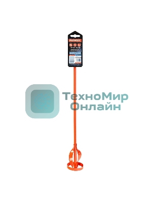 Миксер насадка PATRIOT MP461 для лакокрасочных материалов и клея, 60x400 мм, хвостовик 8 мм.