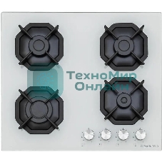 Газовая варочная панель Maunfeld EGHG.64.2CW/G белый