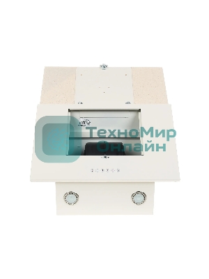 Вытяжка каминная Elikor Рубин Stone S4 60П-700-Э4Г Топ.молоко/песок, 60 см, 700 куб. м/ч, 52 дБ