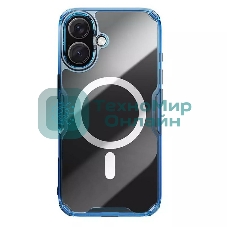 Чехол Nature TPU Pro Magnetic Case, синий, (AP iP16)