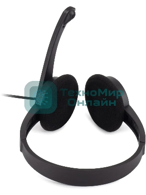 Гарнитура Oklick HS-M600 чёрный, проводная, 3.5 мм