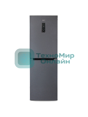 Холодильник Бирюса Б-W940NF графит двухкамерный 210/130л морозилка снизу, No Frost