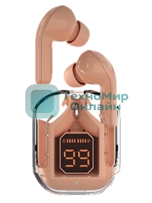 Беспроводные наушники MORE CHOICE (4620202552655) BW07 розовый