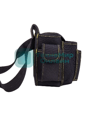 Поясная сумка монтажника Deli DL-P4 220 x 200 x 140мм, 6 карманов, ткань Оксфорд 600D