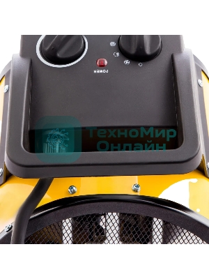 Тепловая пушка керамический нагреватель (тепловентилятор) Denzel DHC 5-400, 230В, 0,04/3/5 кВт