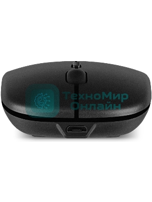 Мышь беспроводная SVEN RX-565SW темно-серый, 1600 dpi, радиоканал, USB, кнопки - 4