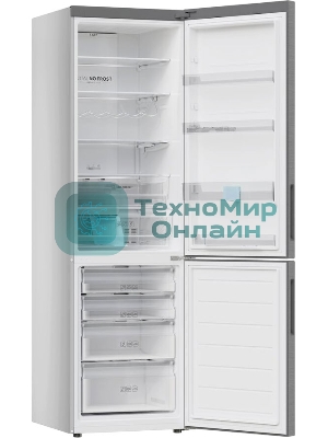 Холодильник Haier C2F637CFMVU1 серебристый двухкамерный 278/108л морозилка снизу, No Frost