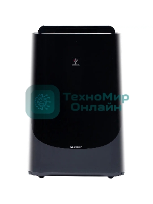 Климатический комплекс Sharp KCD41RB черный, 26 м², 2.5 л, HEPA-фильтр, ионизация Plasmacluster, гигростат