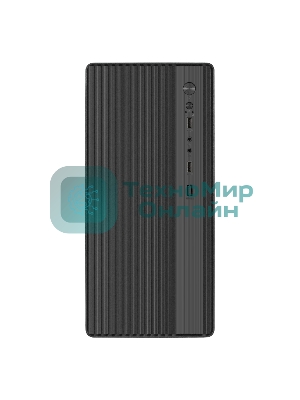 Корпус ExeGate BAA-503-UNS450, Mini-Tower, чёрный, 1 x 80/90 мм, БП 450 Вт