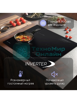 Индукционная варочная панель Zigmund & Shtain CI 61.6 B черный