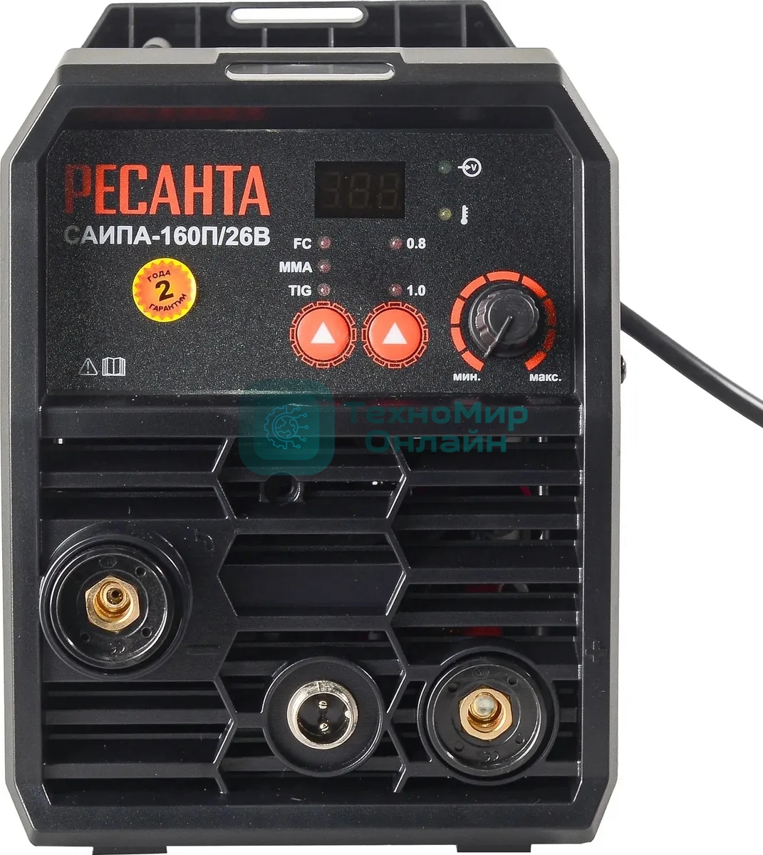 Сварочный аппарат Ресанта САИПА-160П/26В инвертор ММА DC