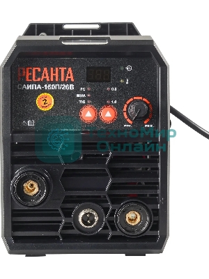 Сварочный аппарат Ресанта САИПА-160П/26В инвертор ММА DC