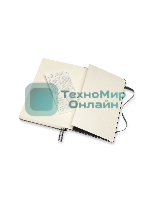 Блокнот Moleskine CLASSIC EXPENDED QP060EXP Large 130х210мм, 400 страниц, линейка, твердая обложка, черный