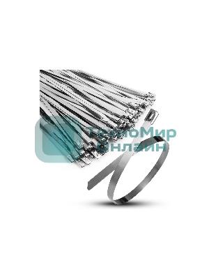 Хомут кабельный TOKOV ELECTRIC 4.6х150 сталь AISI 304 (уп. 100 шт)