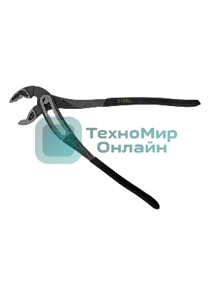 Клещи переставные Denzel обливные рукоятки, 300 мм