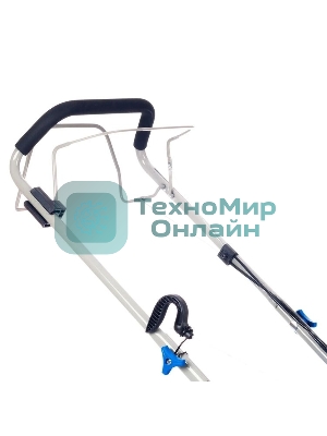 Бензиновая газонокосилка HYUNDAI L 4310S двигатель HYUNDAI ICV150,4-х такт, 3,5 л.с./149 см3, 43 см, 225-75 мм, 32 кг