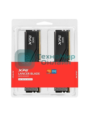 Оперативная память XPG Lancer Blade, DDR5, 32GB (2x16GB), 6400MHz, CL32, DIMM, с радиаторами, черный