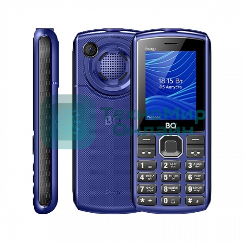 Мобильный телефон BQ 2452 Energy синий/черный