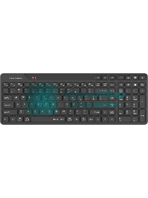 Клавиатура A4Tech FBK27C AS беспроводная, Bluetooth, радиоканал, чёрный