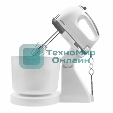 Миксер Centek CT-1113 белый/серый