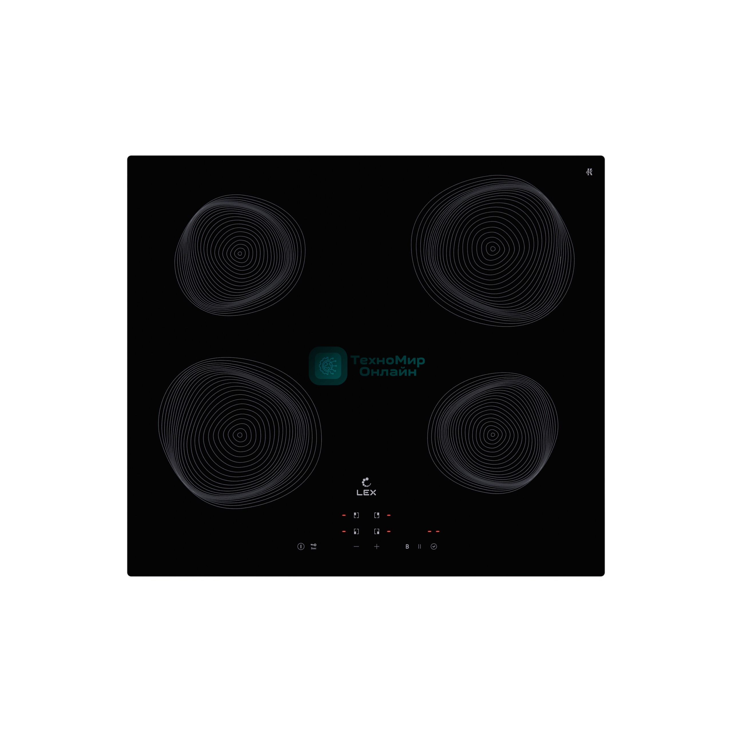 Индукционная варочная поверхность LEX EVI 640 R2 BL, черный