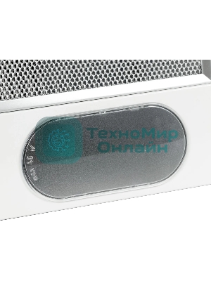 Вытяжка встраиваемая Elikor Интегра 50П-400-В2Л белый, 50 см, 400 куб. м/ч, 57 дБ