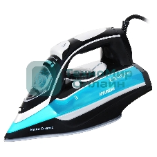 Утюг Hyundai H-SI01336 2800 Вт черный/голубой