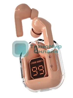 Беспроводные наушники MORE CHOICE (4620202552655) BW07 розовый