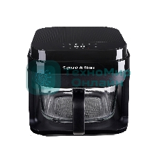 Аэрофритюрница Zigmund & Shtain ZAF-902 черный, 1400 Вт, 5.5 л, сенсор, 8 программ