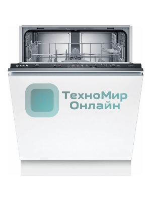 Встраиваемая посудомоечная машина Bosch SMV25AX06E, черный, 59.8 см, 12 компл., 48 дБ, класс A