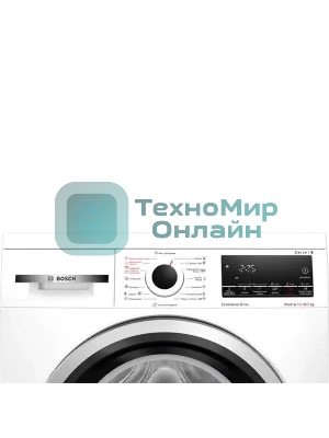 Стирально-сушильная машина Bosch WDS28460ME белый, загрузка фронтальная 8 кг, 1400 об/мин., класс: А