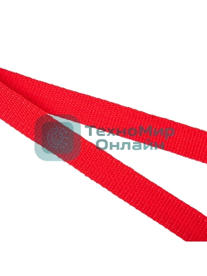 Ремень Rexant для крепления груза, с фиксатором, 6м красный