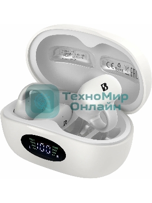 Наушники TWS A4Tech Biosong B5 белый, вкладыши, Bluetooth