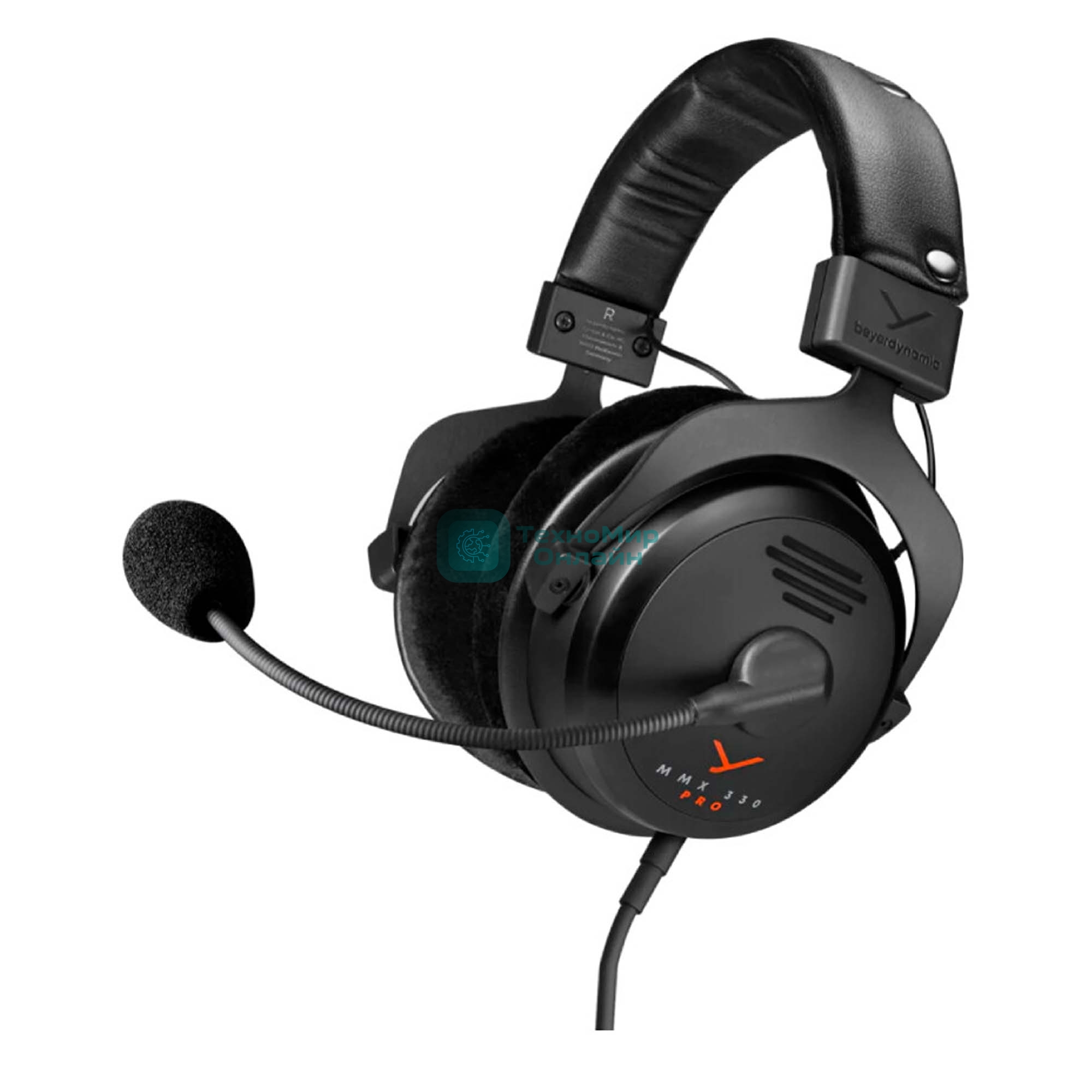 Гарнитура Beyerdynamic MMX 330 Pro чёрный, проводная, 3.5 мм