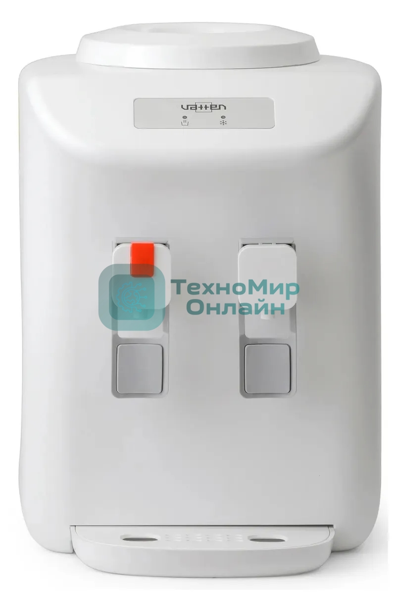 Кулер для воды Vatten D27WE, верхняя загрузка, нагрев 85 °С, охлаждение 15 °С, белый