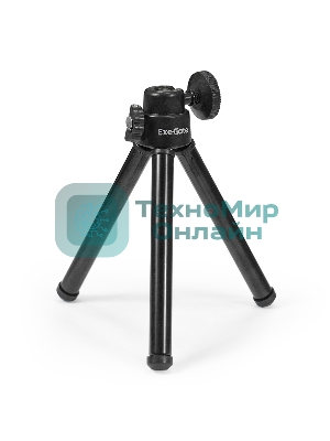 Веб-камера ExeGate Stream HD-4000 3840x2160, 30 кадр/с, USB Type-A, микрофон (2 шт, шумоподавление), шторка приватности, автоматическая фокусировка, универсальное крепление, штатив в комплекте