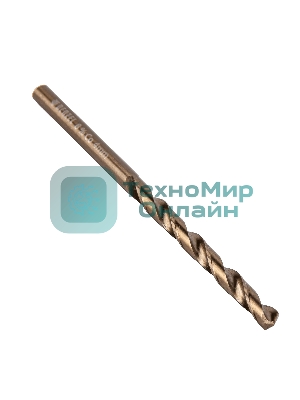 Сверло по металлу Denzel 4 мм, HSS Co-8%