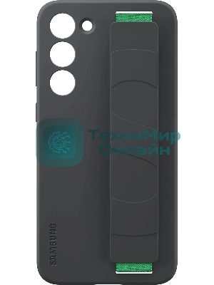 Чехол (клип-кейс) Samsung для Samsung Galaxy S23+ Silicone Grip Case черный (EF-GS916TBEGRU)