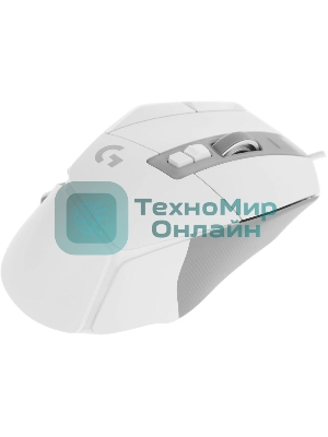 Мышь проводная Logitech G502 X белый, 25600 dpi, USB, кнопки - 13