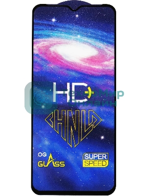 Защитное стекло для экрана DF inColor-01 для Infinix Hot 10 Lite 2.5D, 1 шт, черный