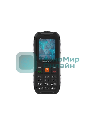 Мобильный телефон Maxvi T100 черный