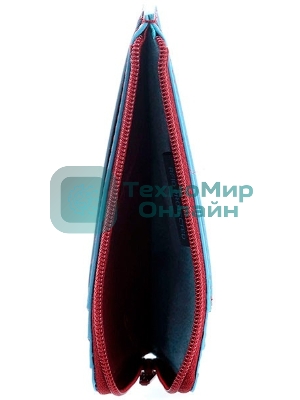 Чехол для кредитных карт Piquadro Blue Square PU1243B2R/R красный натур.кожа