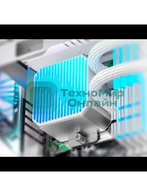 Система жидкостного охлаждения ID-Cooling DX240 Max белый 120мм алюминий+медь 2150rpm 32.5db 4-pin 300W