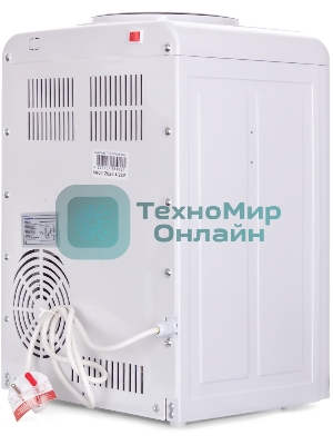 Кулер для воды Aqua Work 0.7-TKR, верхняя загрузка, нагрев 97 °С, без охлаждения, белый/черный