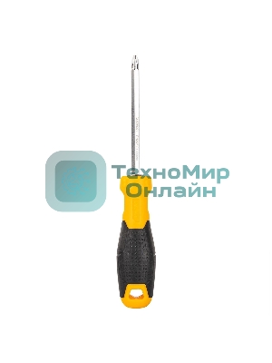 Двухсторонняя отвертка Deli DL626001 PH2+SL6x100 мм Спецификация продукта.: 6/PH2x100мм. Материал хвостовика: Cr-V. Длина: 210 мм. Длина: 100 мм. Диаметр хвостовика: 6,3 мм.