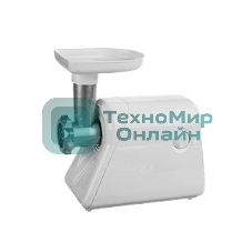 Мясорубка электрическая Ротор Дива ЭМШ 35/300-1 белый, 1500 Вт, 0.58 кг/мин, защита от перегрузки, насадки - 1