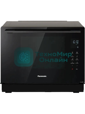Микроволновая печь Panasonic NN-CS89LBZPE черный, 31 л, 1000 Вт, переключатели - сенсор
