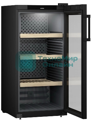 Винный шкаф Liebherr WPbl 4201-20 001 черный, 297 л, 1 отсек, 141 бут., класс E